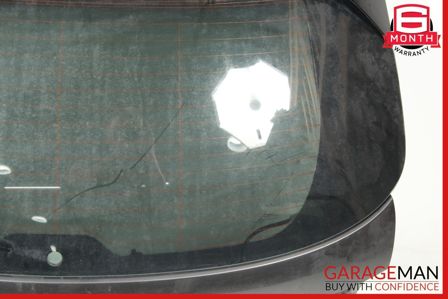 19-24 Mazda 3 Hatchback Rear Trunk Boot Hatch Lid Liftgte Gray OEM