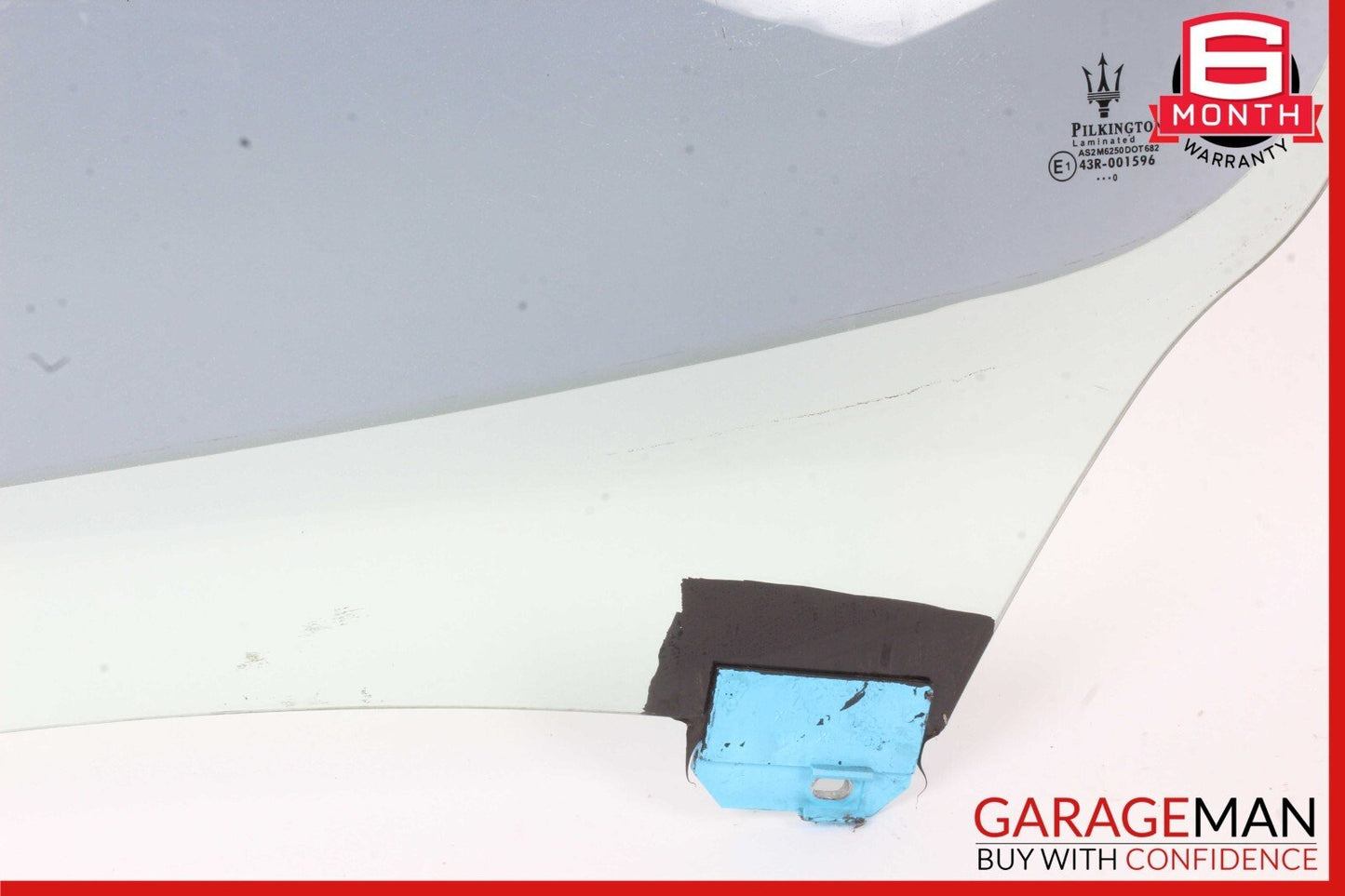 03-13 Maserati Quattroporte M139 Rear Right Side Door Window Glass OEM