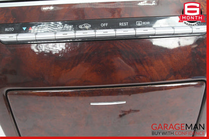 07-14 Mercedes W216 CL550 Center Console Comand Unit Radio Bezel Trim Assembly
