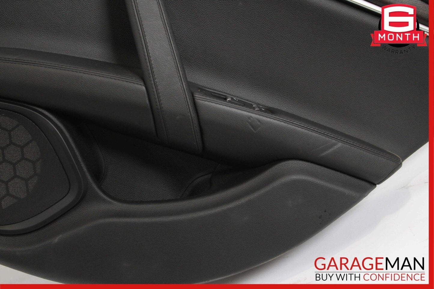14-17 Maserati Ghibli Rear Right Side Interior Door Trim Panel Assembly Black