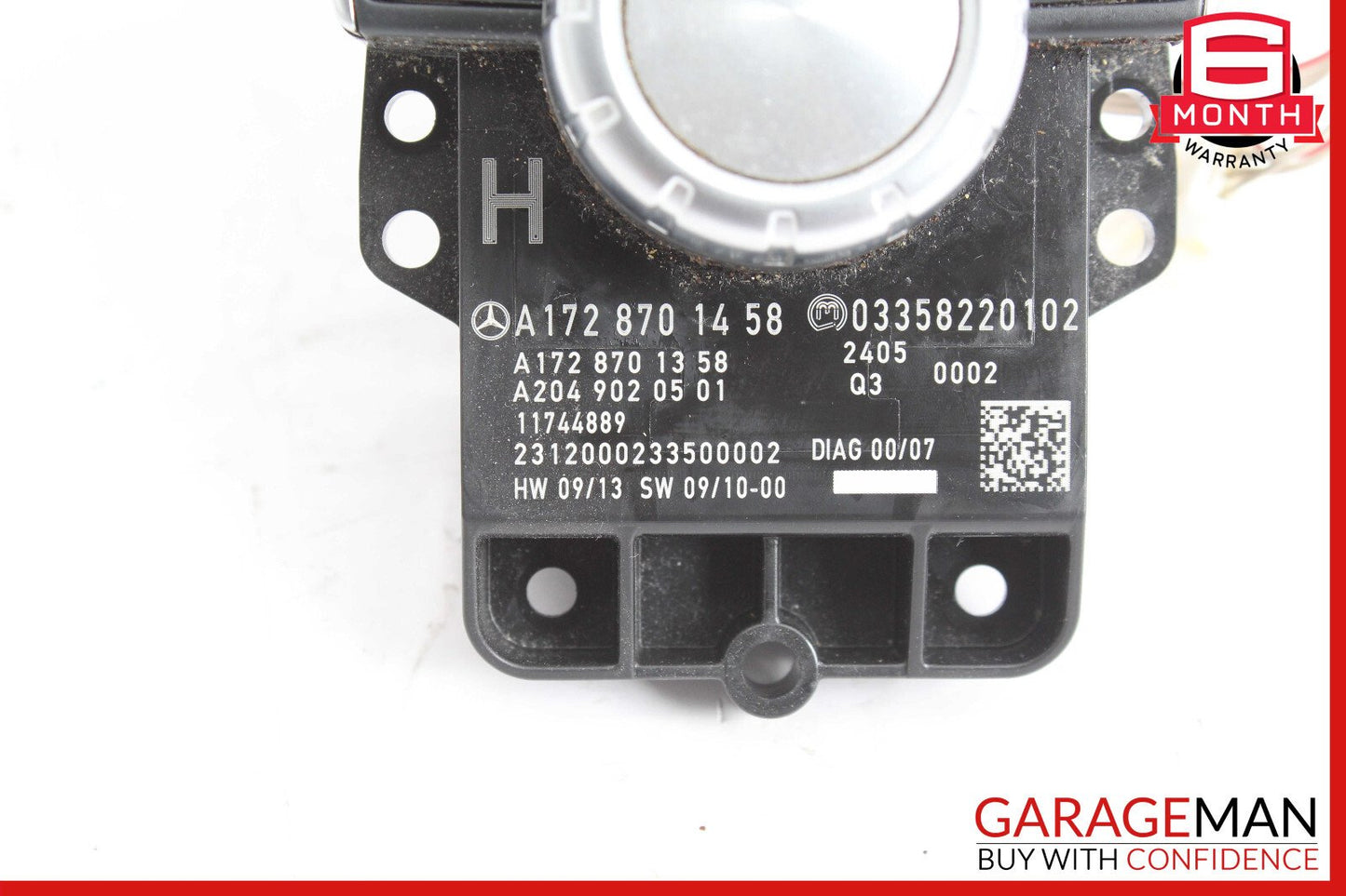 12-16 Mercedes R172 SLK250 Console Head Unit Controller Knob Multi Switch OEM