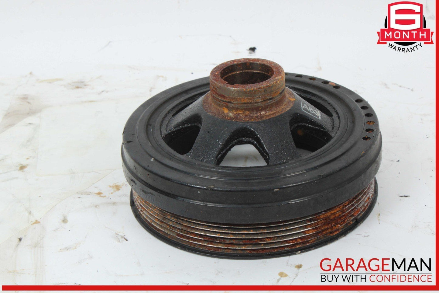 06-12 Mercedes W204 C300 C350 Engine Motor Crankshaft Crank Shaft Pulley OEM