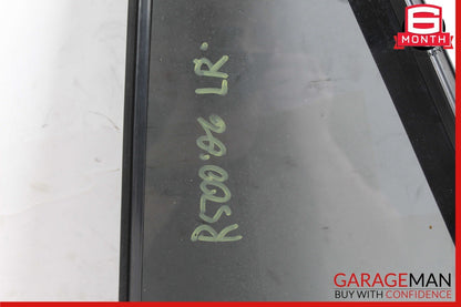 06-09 Mercedes W251 R500 R320 Rear Left Driver Side Quarter Window Glass OEM