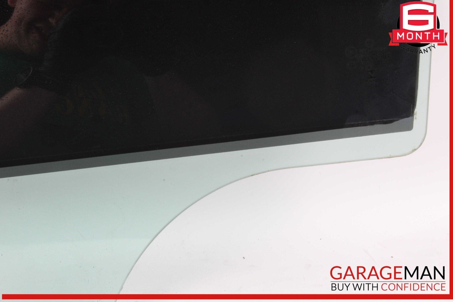 15-21 Mercedes W205 C300 C400 Rear Left Driver Side Door Window Glass OEM