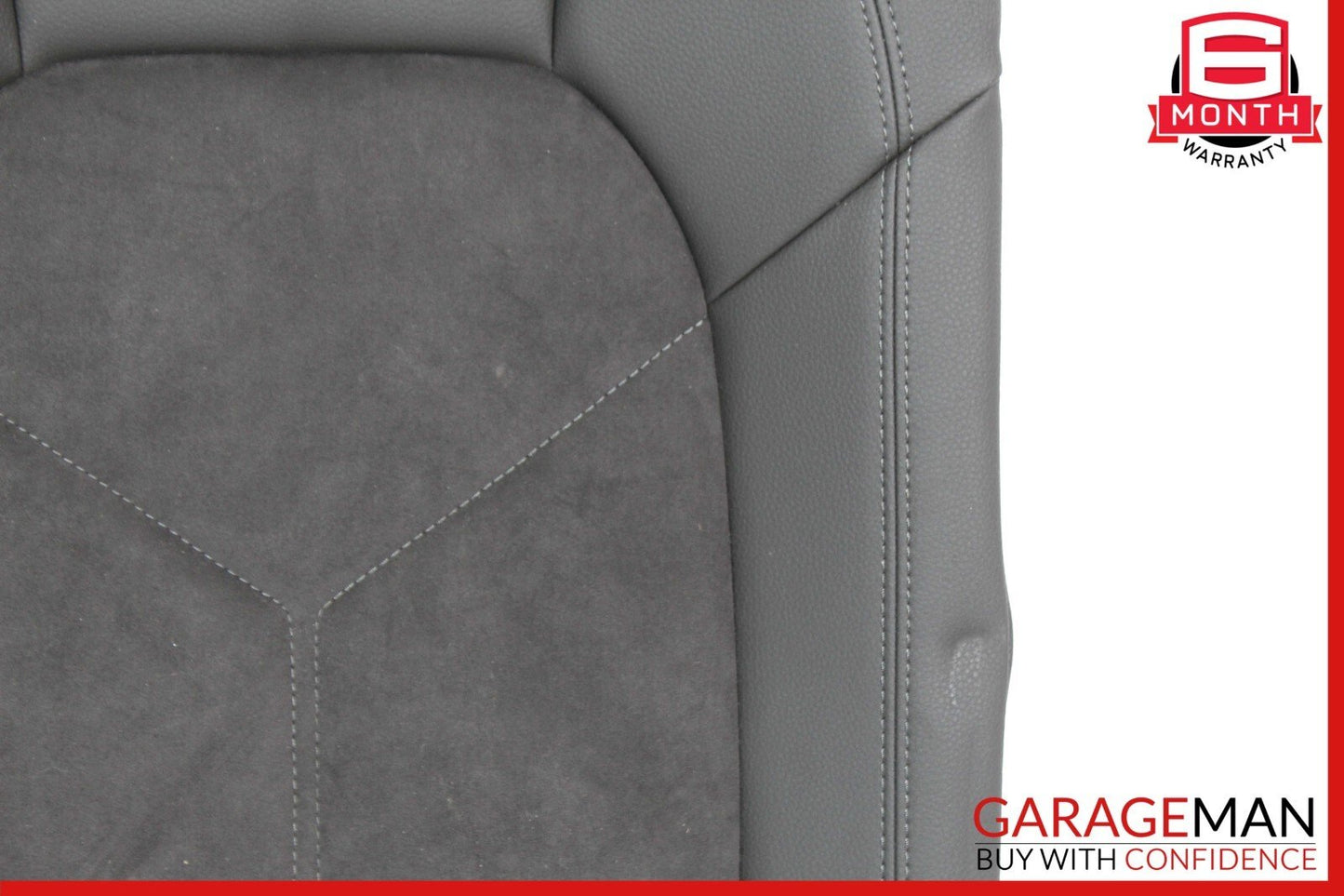 15-18 Porsche Macan Rear Left Driver Side Top Upper Seat Cushion Grey OEM