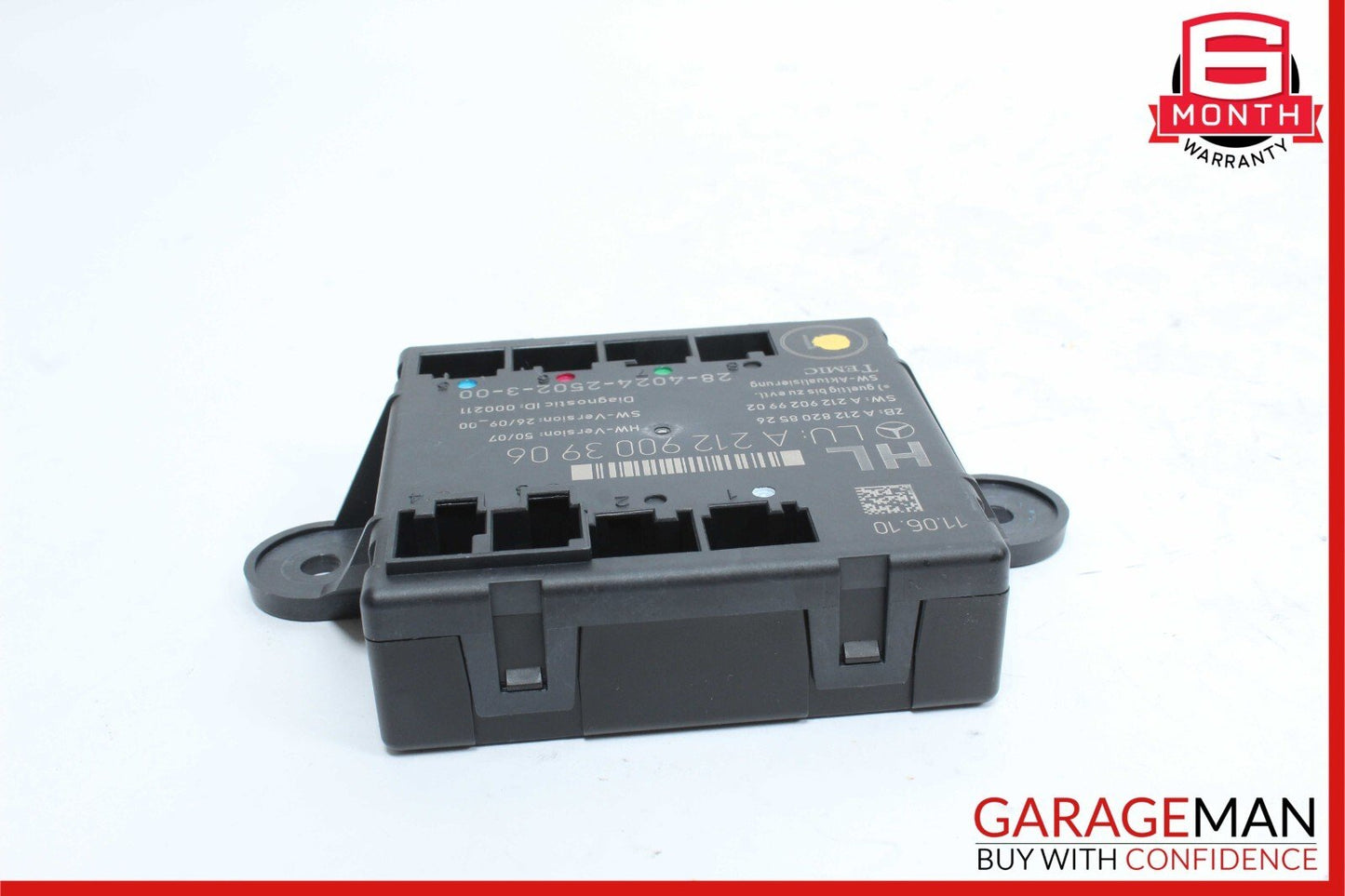 08-18 Mercedes W204 C300 CLS550 Rear Left Driver Side Door Control Module OEM