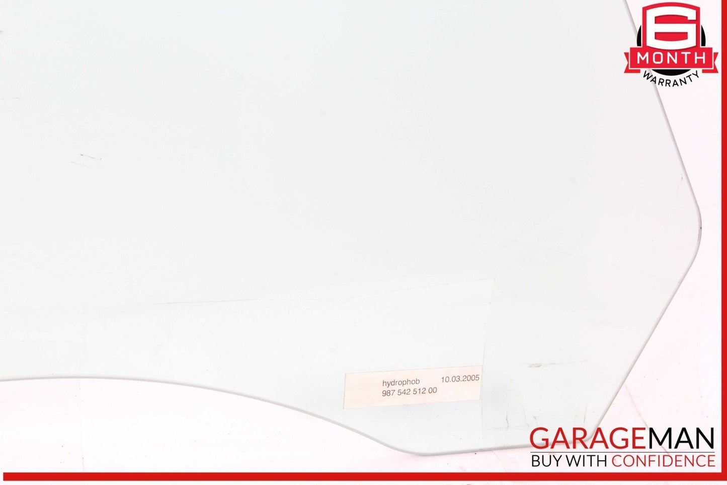 05-12 Porsche Boxter 987 Front Right Passenger Side Door Window Glass OEM