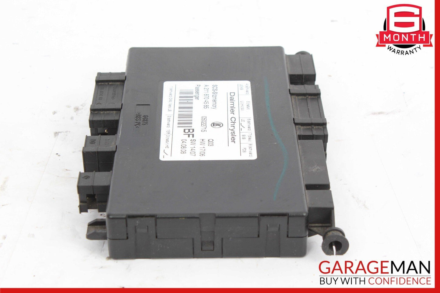03-12 Mercedes X164 GL450 SLK350 Front Right Seat Control Module 2118704585 OEM