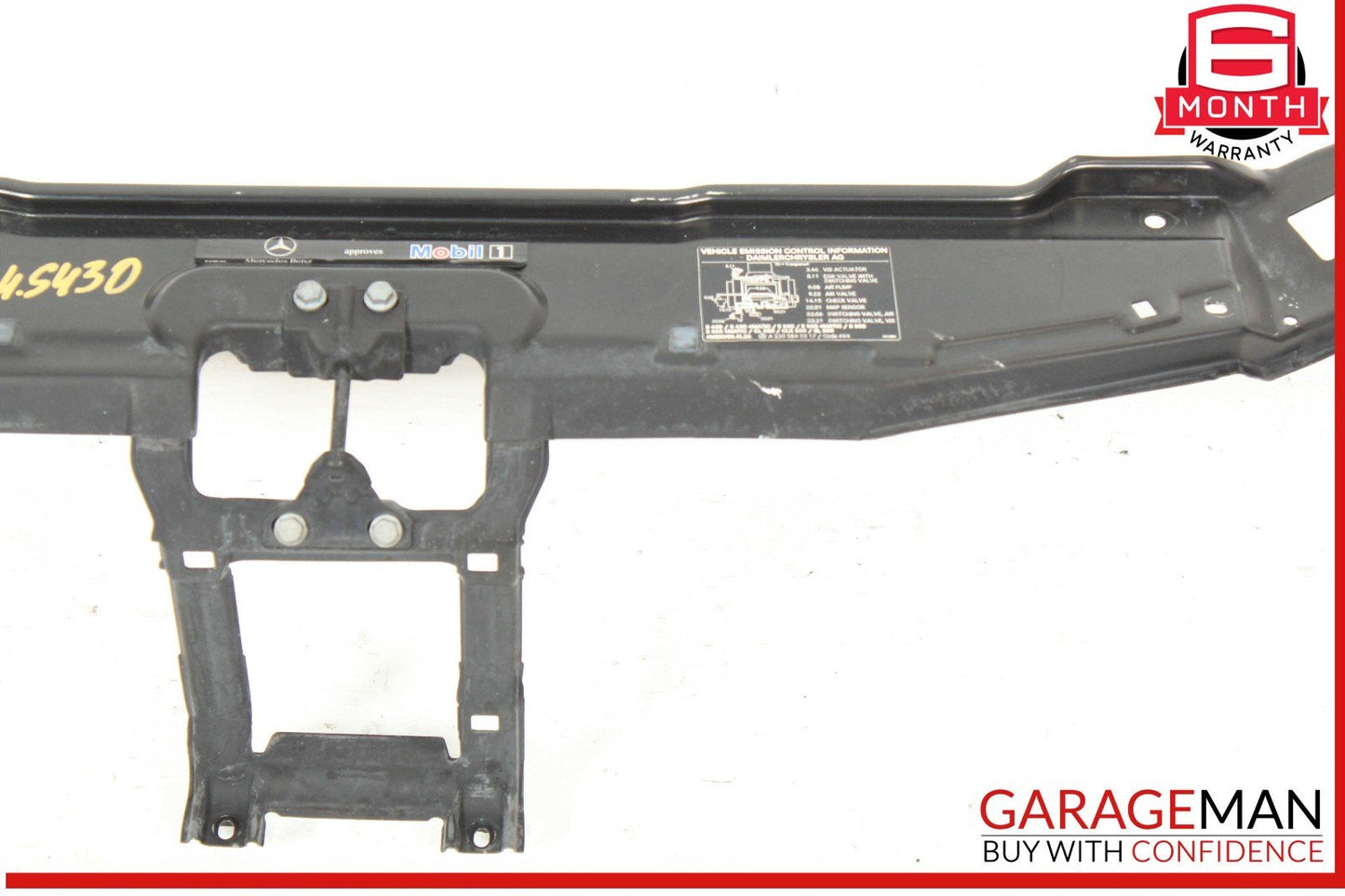 00-06 Mercedes W220 S55 CL55 AMG Upper Radiator Support Frame Core OEM