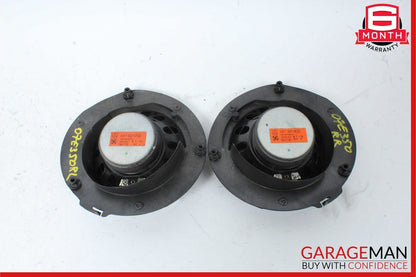 07-09 Mercedes W211 E350 Rear Left & Right Side Door Audio Sound Speakers Set