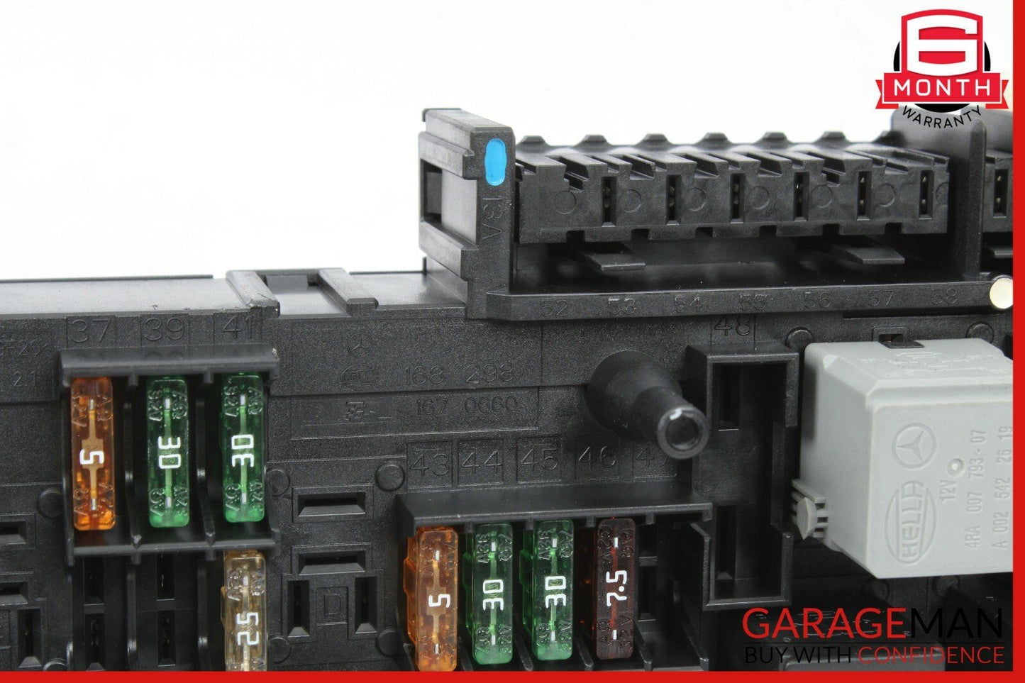 12-14 Mercedes W204 C250 C350 C63 AMG Rear SAM Fuse Box Relay Module Assembly