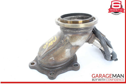 15-18 Porsche Macan 95B Engine Exhaust System Front Right Side Connector Pipe