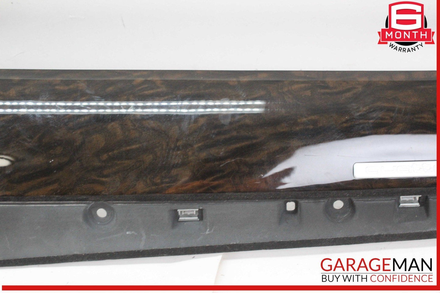 11-18 Audi A8 S8 Front Right Side Dash Trim Cover Panel w/ AC A/C Air Vent OEM
