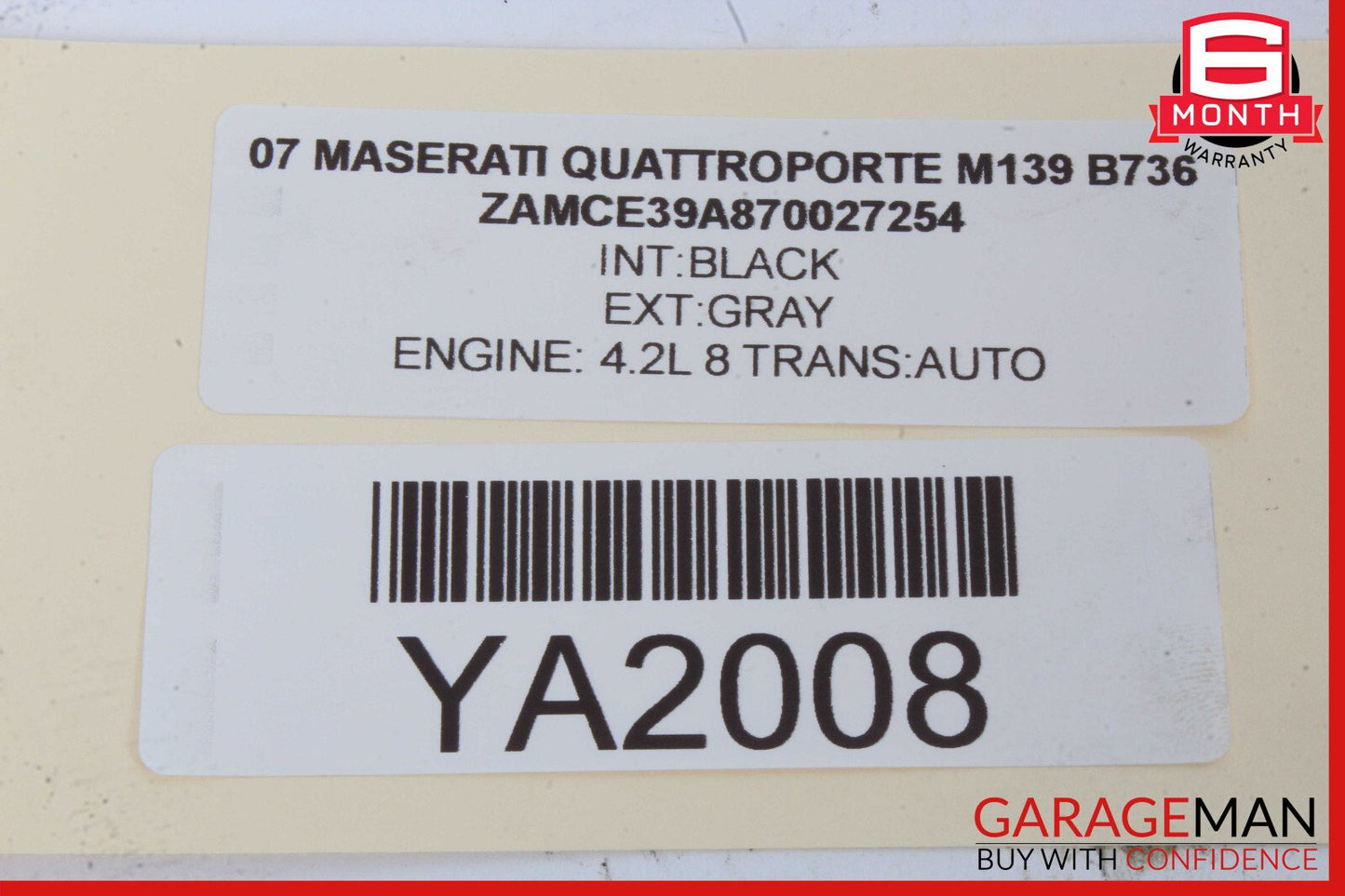 03-08 Maserati Quattroporte M139 HID Xenon Headlight Control Module OEM