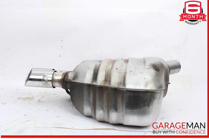 08-12 Audi S5 4.2L Engine Rear Left Driver Side Exhaust Muffler Pipe w/ Tips OEM