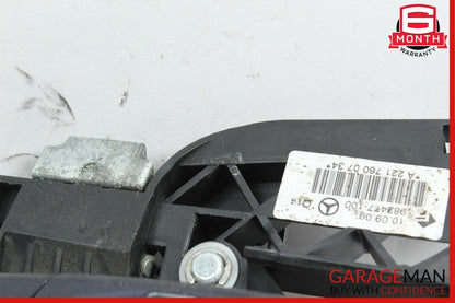 07-13 Mercedes W221 S400 Rear Left Side Exterior Door Handle Keyless Go Black