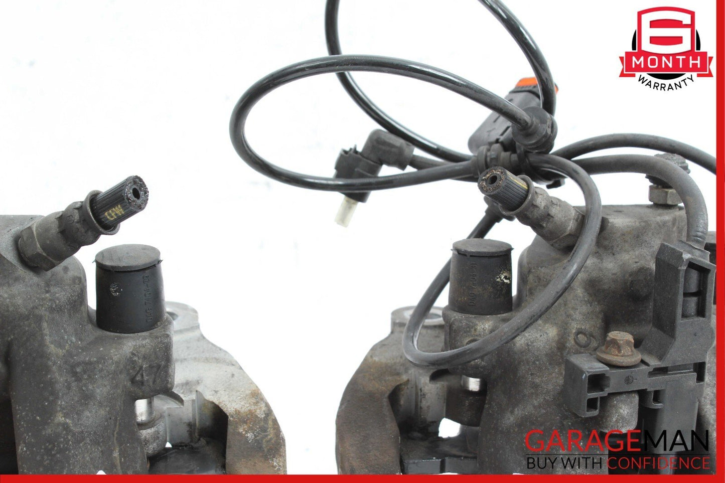 10-18 Mercedes W212 E550 CLS350 Rear Left & Right Brake Caliper Calipers Set OEM