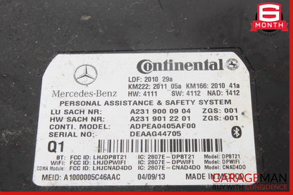 10-20 Mercedes-Benz GL450 X166 Tele Aid Control Module 2319012201 Genuine