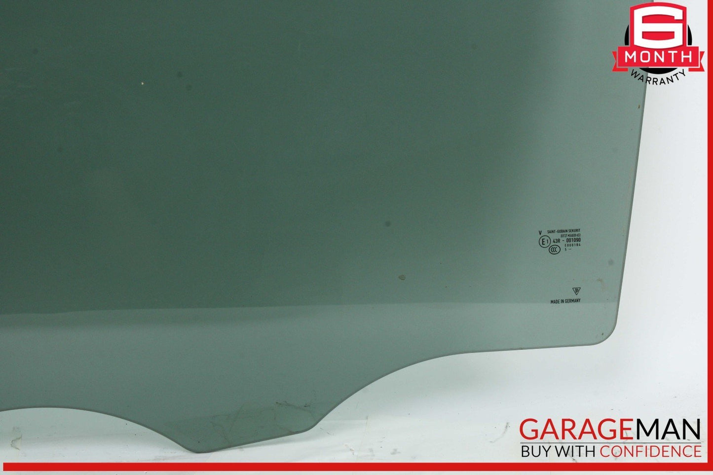 11-18 Porsche Cayenne 958 Rear Left Driver Side Door Window Glass OEM
