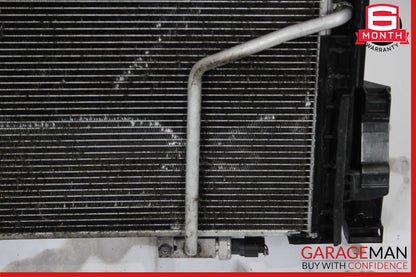 12-15 Mercedes W204 C250 Engine Motor Cooling Radiator A/C AC Condenser Assembly