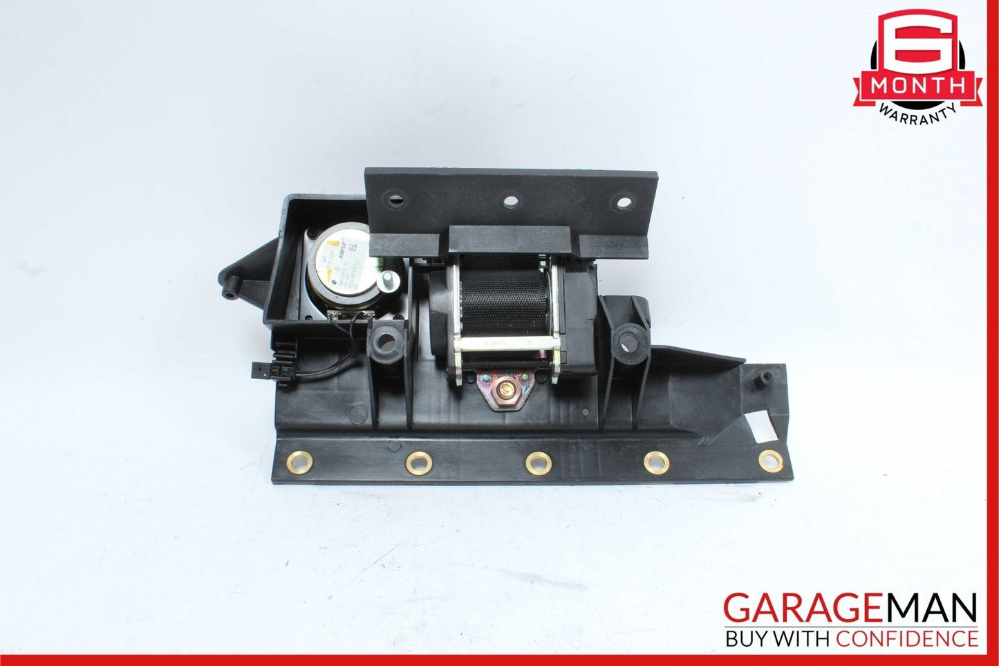 03-08 Mercedes R230 SL500 Rear Right Seatbelt Luggage Retractor Speaker Black