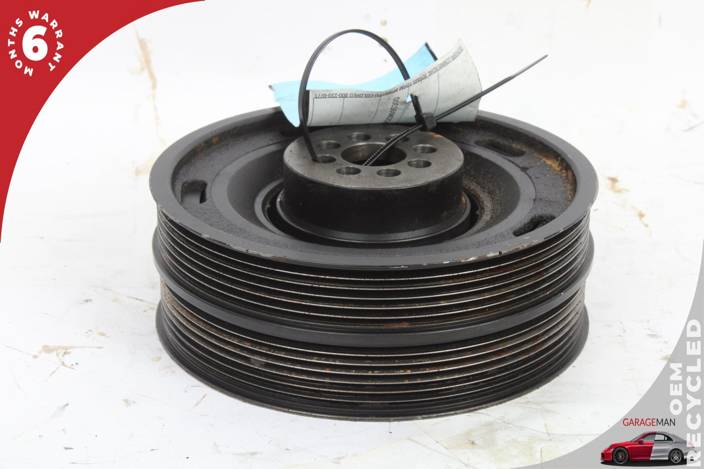 09-17 Audi A6 C7 Sedan Harmonic Balancer Crank Pulley 06E105251F Genuine