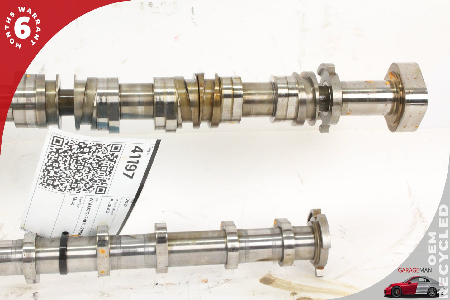 2012-2022 Audi A3 8V AWD 2.0L Intake & Exhaust Camshaft 06L109021H OEM