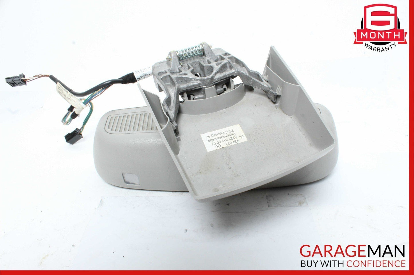07-09 Mercedes W221 S550 S63 AMG Interior Front Top Rear View Mirror Gray