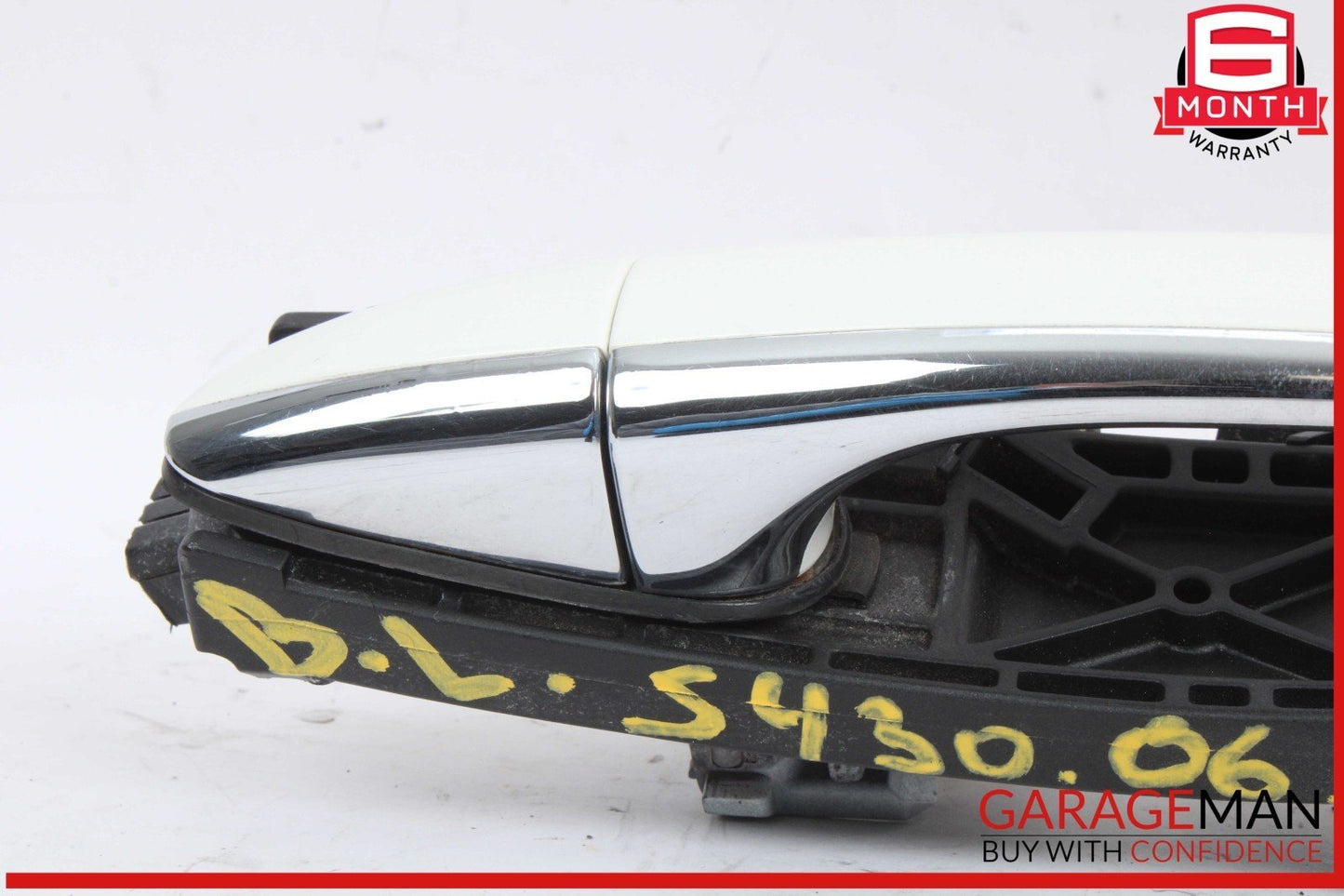 00-06 Mercedes W220 S430 Rear Left Driver Side Exterior Door Handle White OEM