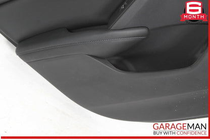 18-22 Honda Accord Rear Left Driver Side Interior Door Panel Black OEM