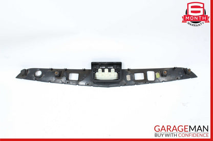 10-13 Mercedes W212 E350 E550 Sedan Trunk Lid Tailgate Handle Trim Black OEM