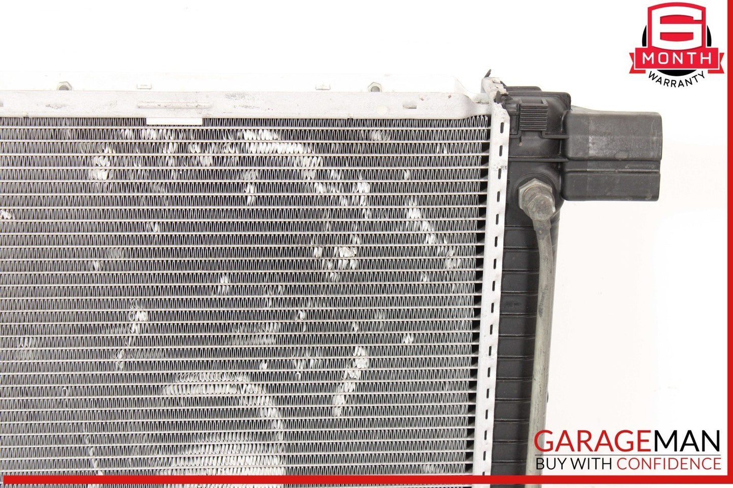 94-02 Mercedes R129 SL500 AC A/C Condenser Radiator Cooling Fan Shroud Motor OEM
