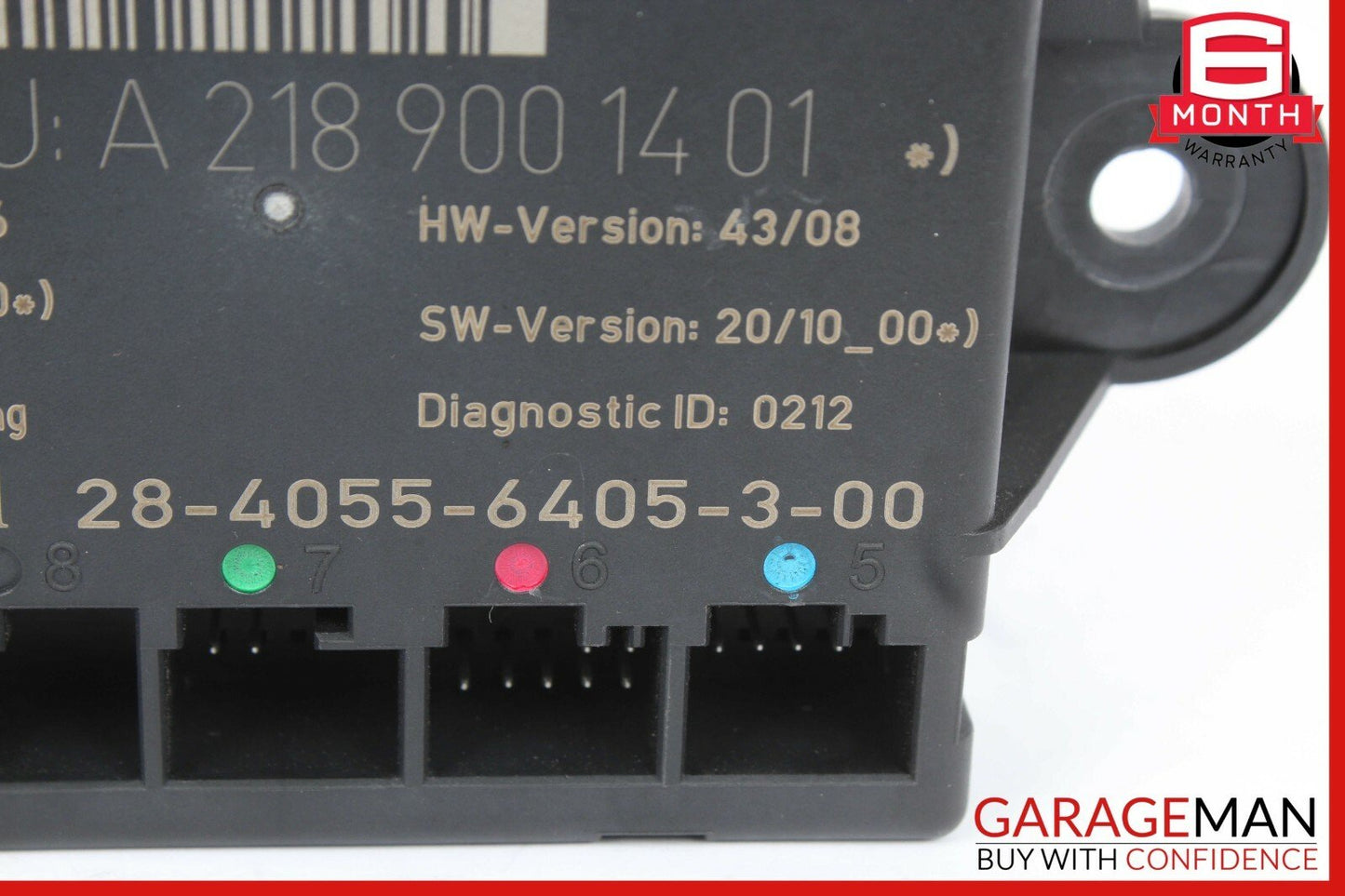08-15 Mercedes W204 C250 C350 Rear Left Driver Side Door Control Module OEM