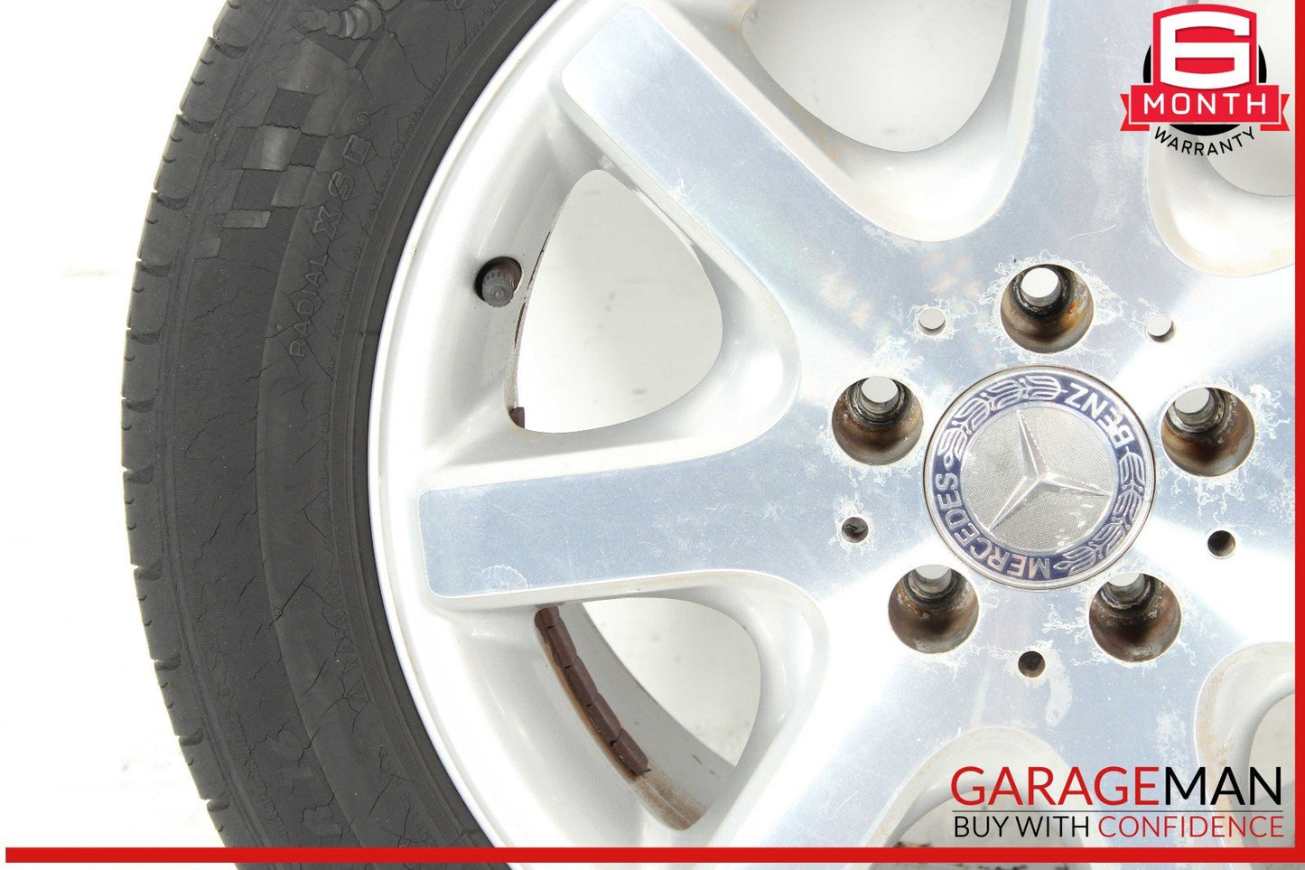 97-04 Mercedes R170 SLK230 SLK320 Rear Wheel Tire Rim 8Jx16H2 ET30 OEM