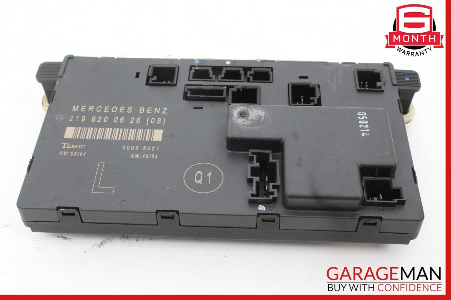 06-11 Mercedes W219 CLS500 CLS55 AMG Front Left Driver Door Control Module Unit