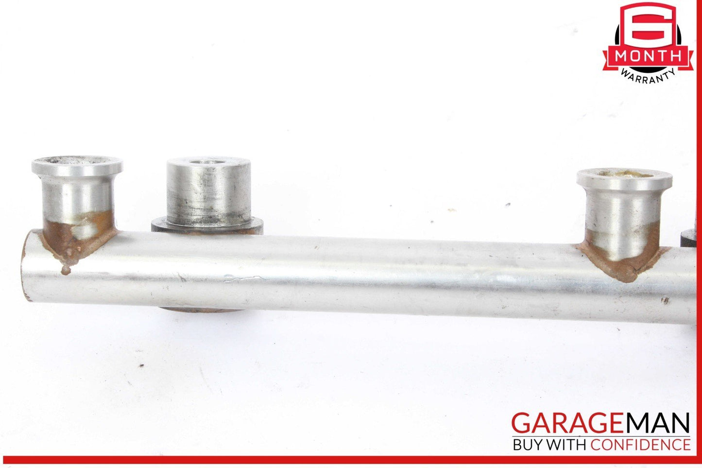 08-10 Porsche Cayenne 957 3.6L V6 Lower Fuel Injector Rail 03H133317B OEM