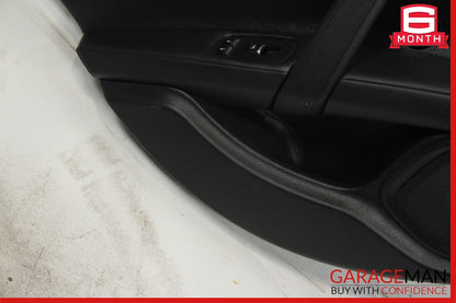 14-17 Maserati Ghibli Rear Left Side Complete Interior Door Panel Cover Black