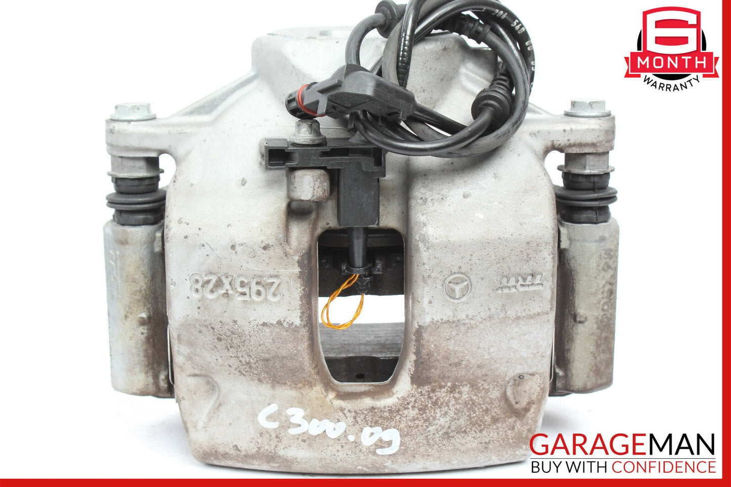 08-14 Mercedes W204 C300 Front Brake Calipers Left and Right Set OEM