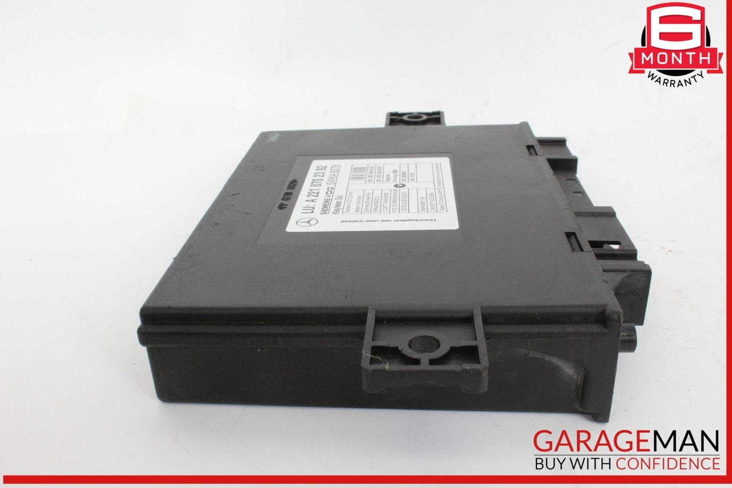 07-10 Mercedes W221 S550 S400 Keyless Go Control Module 2218702392 OEM