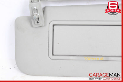 06-12 Mercedes X164 GL450 ML350 Front Left Side Sun Visor Sunvisor Cover Grey