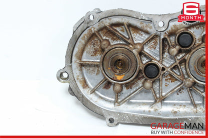 06-10 Mercedes R350 CLK350 E350 Front Left Engine Timing Chain Plate Valve Cover