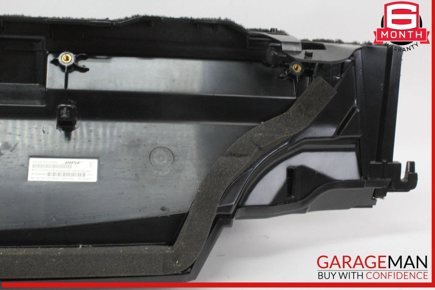 12-16 Porsche Panamera 970 E-Hybrid Trunk Subwoofer Speaker w/ Amplifier OEM