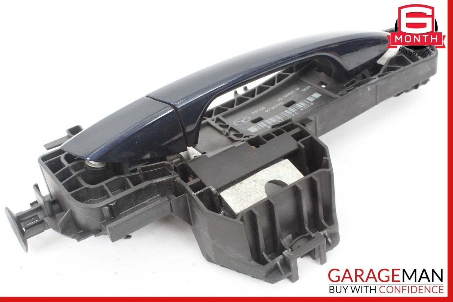 12-14 Mercedes W204 C300 C250 Sedan Right Passenger Exterior Door Handle Blue