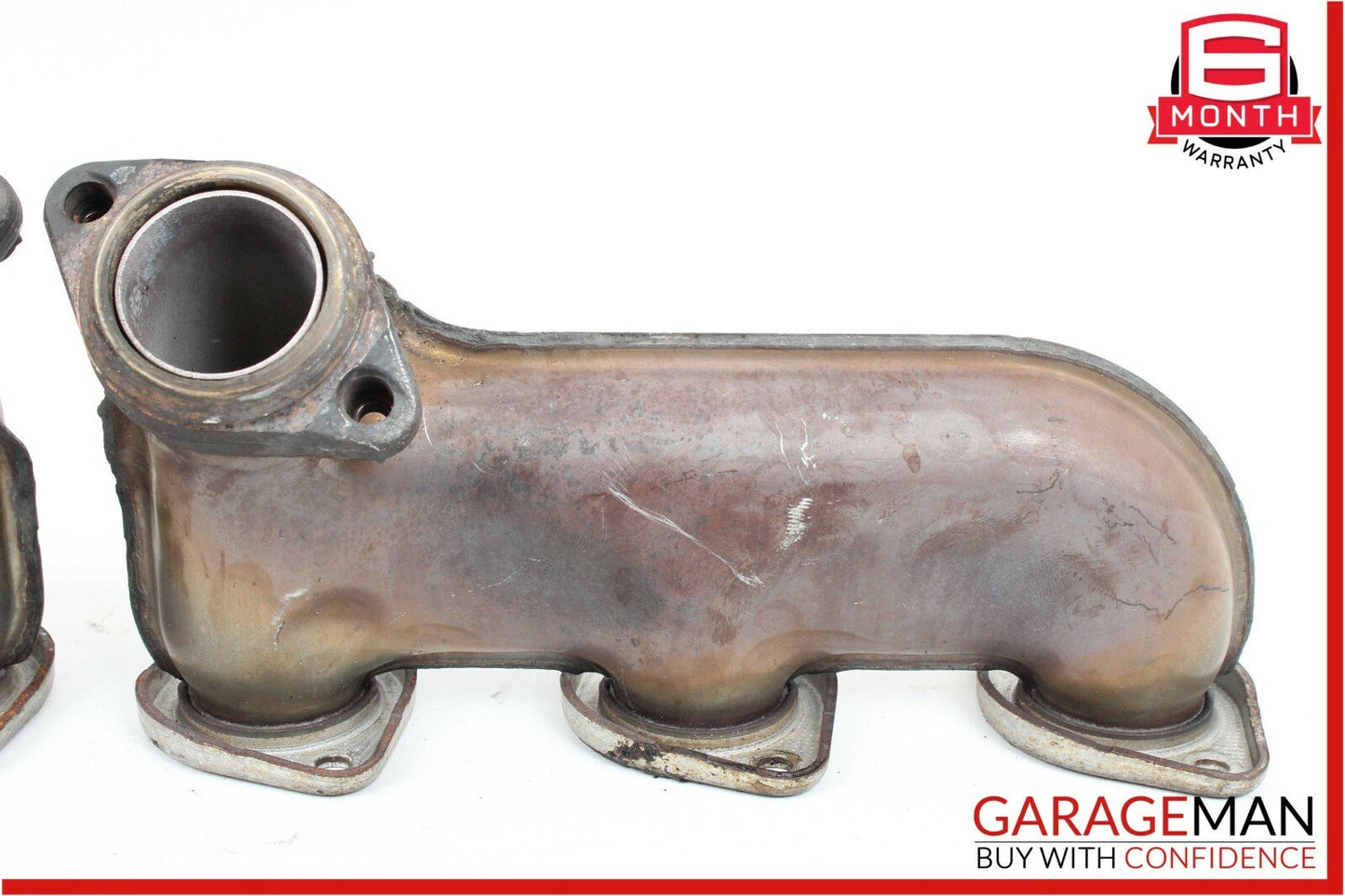 01-04 Mercedes W203 C240 C320 Left & Right Side Exhaust Manifold Header Set OEM