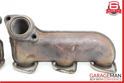 01-04 Mercedes W203 C240 C320 Left & Right Side Exhaust Manifold Header Set OEM