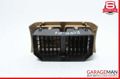 06-09 Mercedes W251 R350 R500 Rear Center Console AC A/C Air Vent Grille Brown