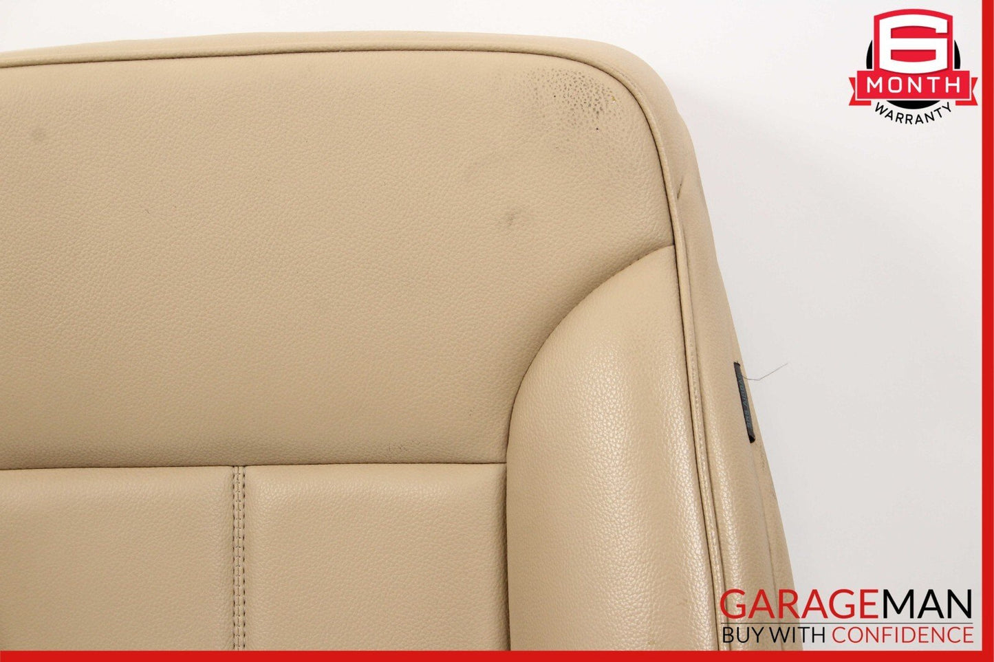 07-12 Mercedes GL450 Front Left Driver Side Top Upper Seat Cushion Cover Brown