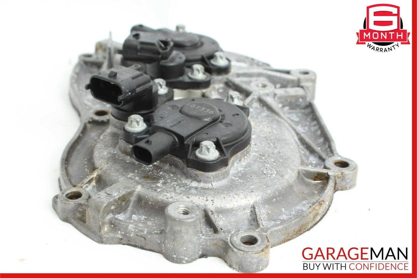 06-13 Mercedes W212 E350 S550 Front Right Engine Timing Chain Cover Plate OEM
