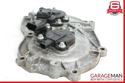 06-13 Mercedes W212 E350 S550 Front Right Engine Timing Chain Cover Plate OEM