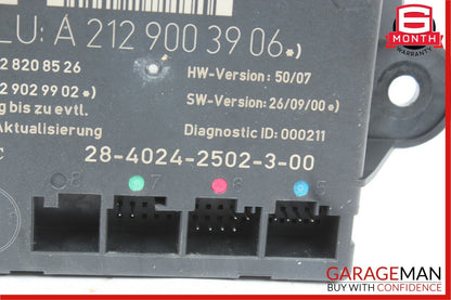 08-14 Mercedes W204 C250 C300 Rear Left Side Door Control Module Unit